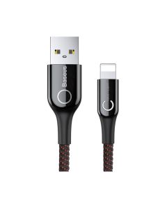 کابل تبدیل USB Type-A به لایتنینگ باسئوس C-Shaped مدل CALCD-01/03/09 به طول 1 متر