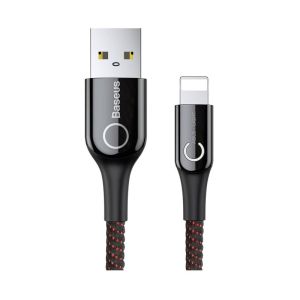 کابل تبدیل USB Type-A به لایتنینگ باسئوس C-Shaped مدل CALCD-01/03/09 به طول 1 متر
