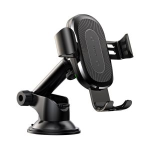 پایه نگهدارنده و شارژر بی سیم باسئوس مدل WXYL-A01