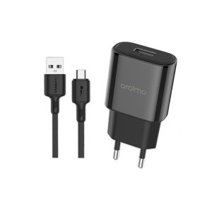 شارژر دیواری 18W ارایمو PowerCube 3 Pro مدل OCW-E94D به همراه کابل USB Type-A به Micro USB