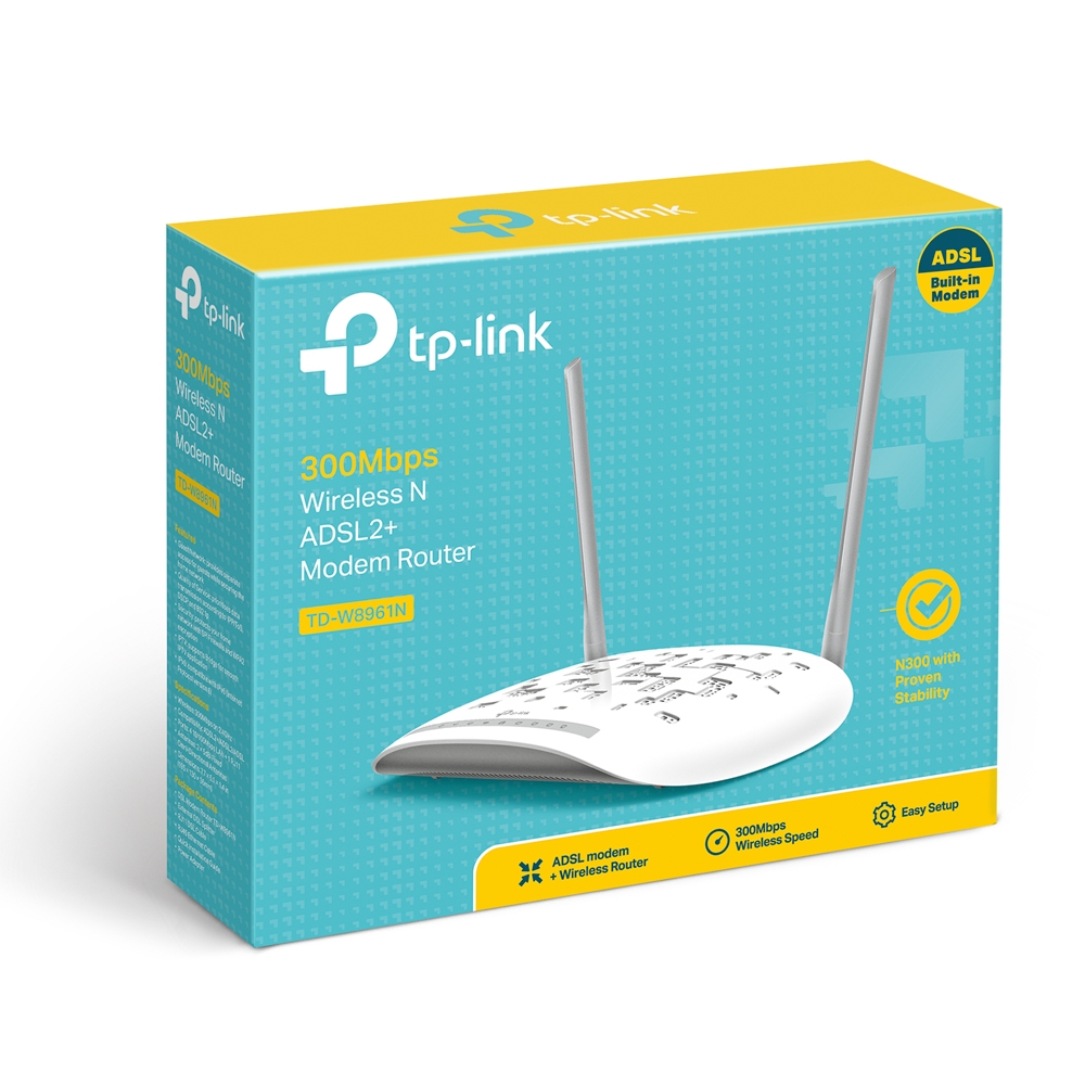 مودم روتر ADSL2 Plus بیسیم تی پی-لینک مدل TD-W8961N - Image 2