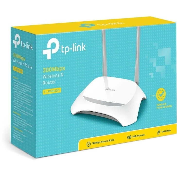 روتر و اکسس پوینت وایرلس 300Mbps تی پی لینک مدل TPLINK TL-WR840N - Image 2