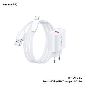 کابل و شارژر ریمکس مدل ‫‪A-C‬‬‫‪RP-U119‬‬