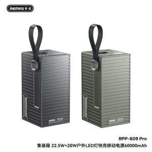 پاوربانک 60 هزار ریمکس مدل ‫‫‪RPP-609Pro‬‬