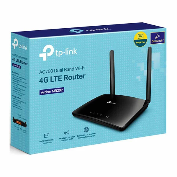 مودم روتر ۴G LTE بیسیم دو باند تی پی-لینک مدل Archer MR202 - Image 2