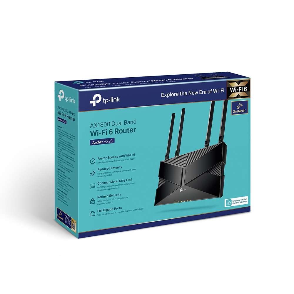روتر تی پی-لینک وایفای 6 دوبانده مدل Archer AX23