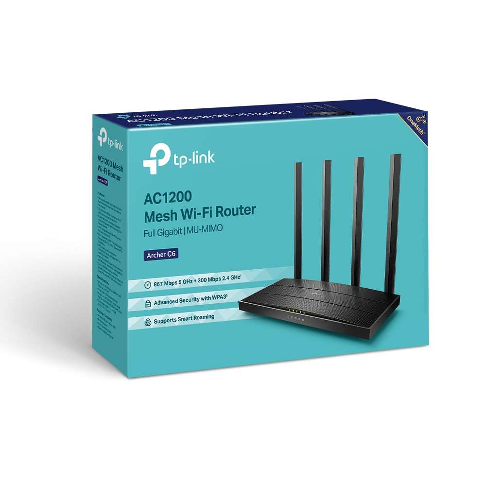 روتر وایفای تی پی-لینک مدل ARCHER C6 دو بانده