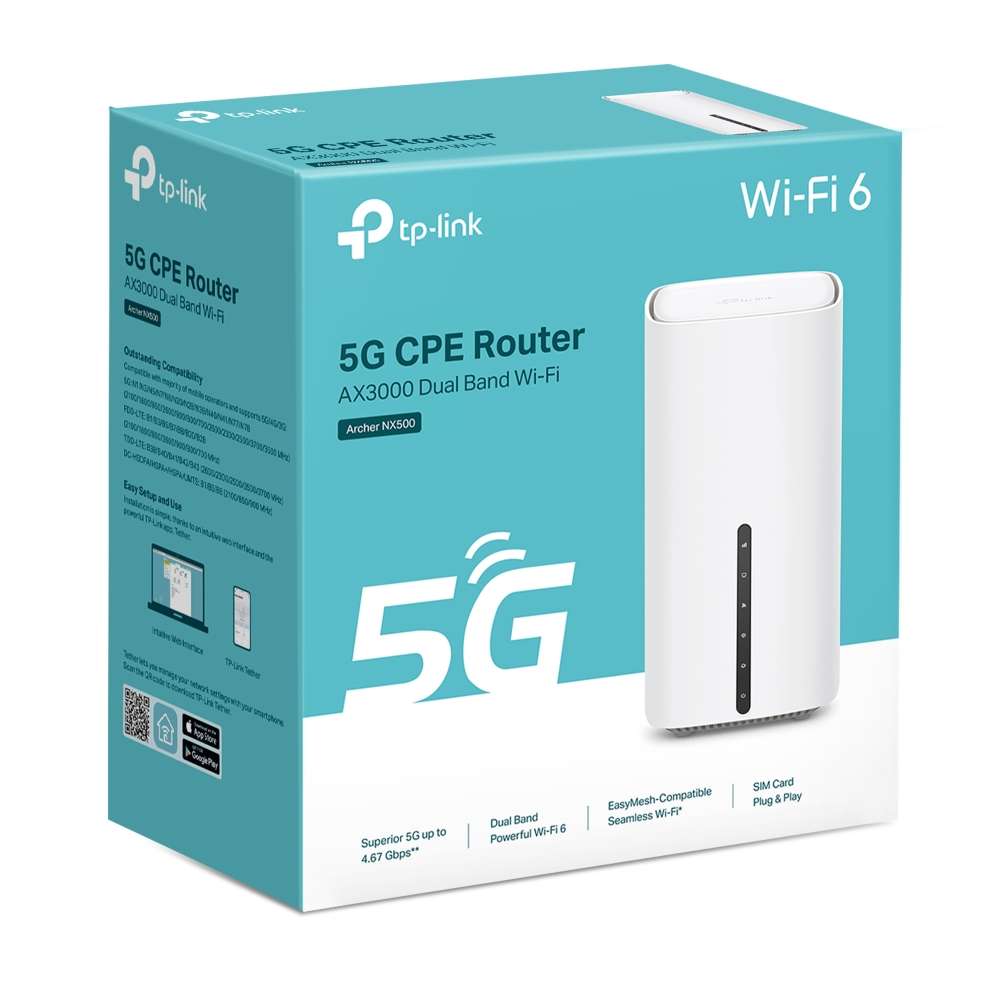 روتر 5G CPE تی پی-لینک مدل Archer NX500 دو باند بیسیم