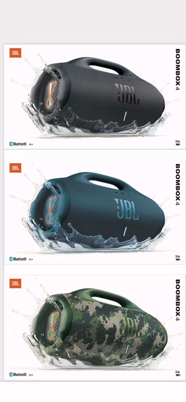 اسپیکر بلوتوثی هایکپی JBL Boombox 4 - Image 8