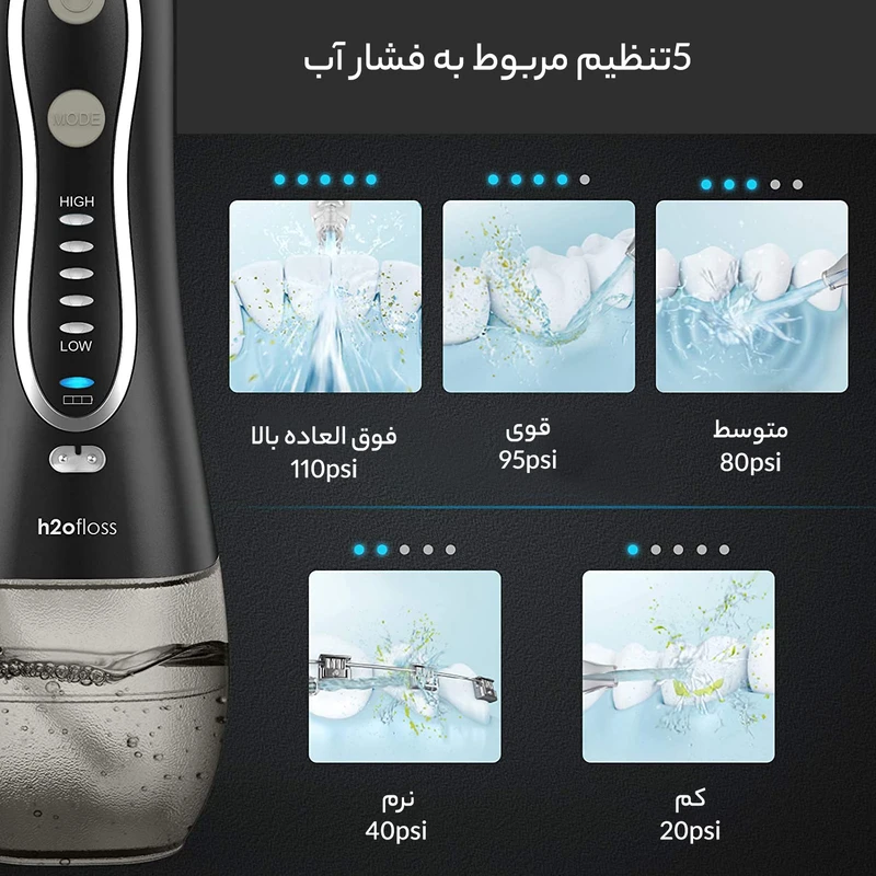 دستگاه شست و شوی دهان و دندان اچ تو اوفلس مدل HF-6 - Image 5
