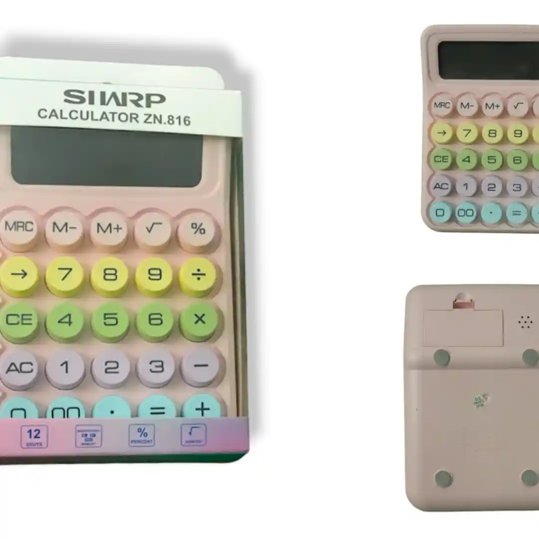 ماشین حساب پاستیلی SHARP مدل ZN-816 - Image 2